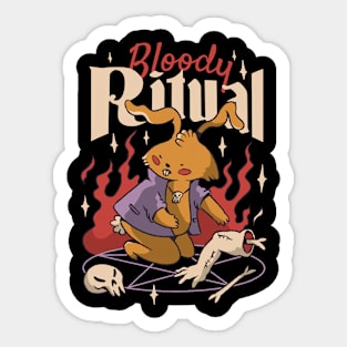 Mystic Critter Ritual Sticker